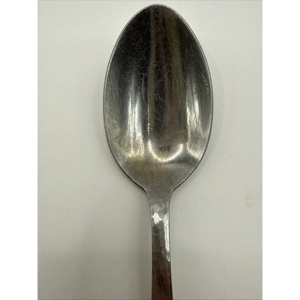 1 Hammered Antique Teaspoon Reed & Barton 18/8 Luxury Stainless Korea Shiny